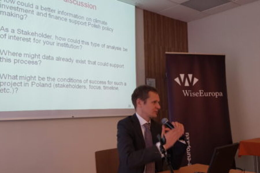 Domestic Landscape of Climate Finance – first workshop in Warsaw