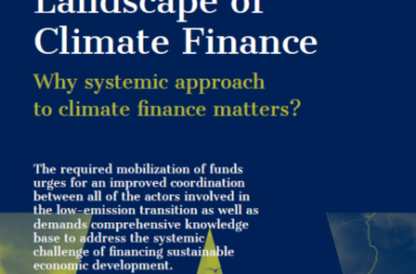 Korzyści systemowej analizy źródeł finansowania gospodarki niskoemisyjnej – policy paper