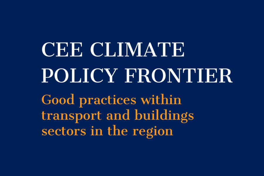 Report on good practices within the transport and buildings sectors in the CEE region
