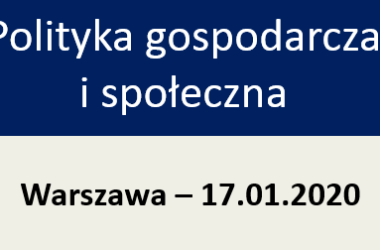 Bezpłatne szkolenie: Polityka gospodarcza i społeczna Warszawa