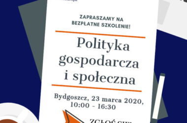 Bezpłatne szkolenie dla organizacji w Bydgoszczy