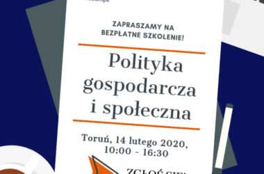 Bezpłatne szkolenie dla organizacji w Toruniu