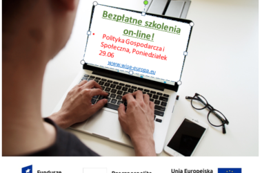 Bezpłatne szkolenie on-line – Polityka gospodarcza i społeczna 29.06