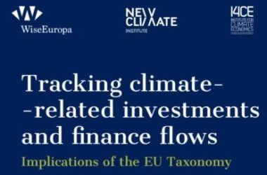 Raport: Śledzenie inwestycji związanych z klimatem i przepływów finansowych