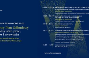 Krajowy Plan Odbudowy – aktualny stan prac, szanse i wyzwania