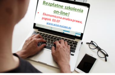 Bezpłatne szkolenia on-line: Ekonomiczne aspekty prawa 03.07