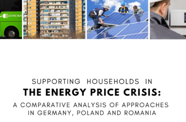 Policy brief: WSPARCIE ODBIORCÓW W DOBIE KRYZYSU ENERGETYCZNEGO I ROSNĄCYCH CEN ENERGII
