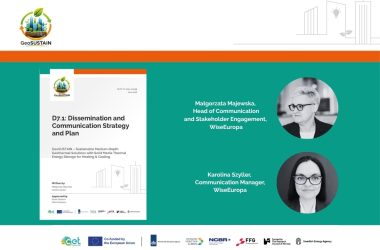 GeoSUSTAIN: Dissemination and  Communication Strategy  and Plan